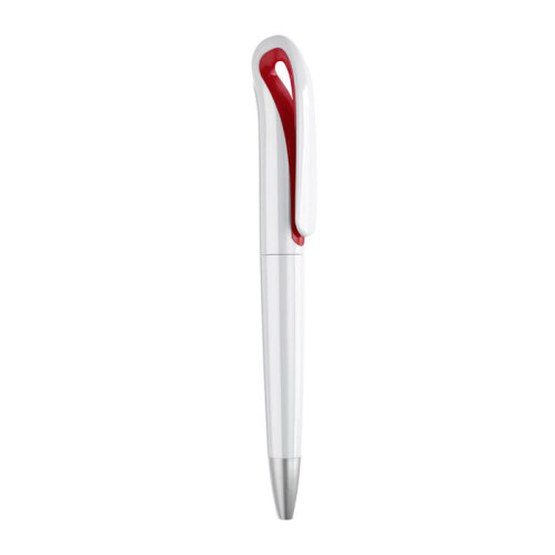 Przekręcany długopis, ABS czerwony MO7793-05 