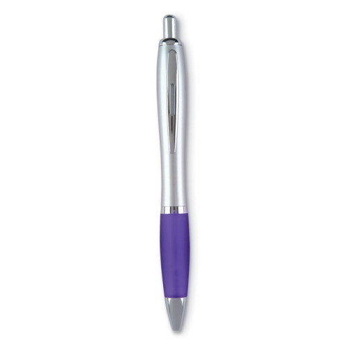 Długopis z miękkim uchwytem fioletowy KC3315-21 (1)