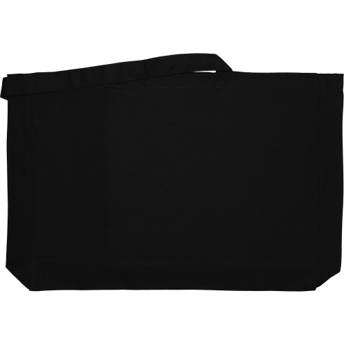 Torba z bawełny organicznej z długimi uszami 270 g/m2 BARI Czarny 322903 (2)