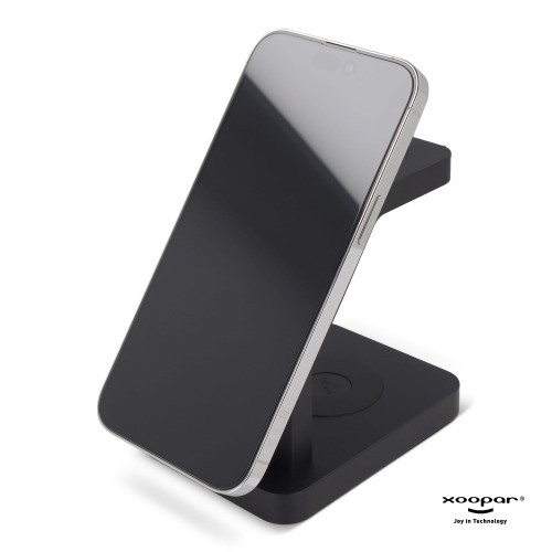 2708 | Xoopar Icon 3 in 1 Magnetic Wireless charger Czarny LT41507-N0002 (8)