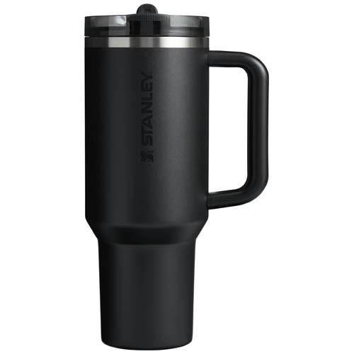 Stanley Quencher® ProTour 1180 ml termoizolowany kubek ze słomką, wykonany z recyklingowanej stali nierdzewnej Czarny 10097990 (2)
