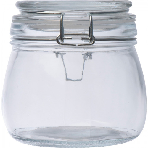Słoik szklany 400 ml CORDULA Przeźroczysty 8262466 (7)