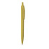 Długopis z włókien słomy pszenicznej żółty V1979-08  thumbnail