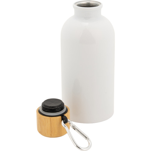 Butelka metalowa 400 ml MARILYN Biały 8497206 (2)