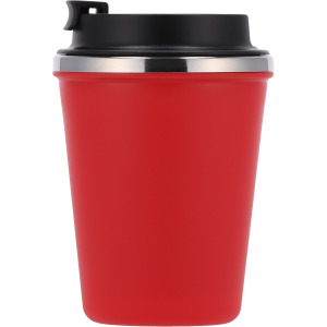 Kubek termiczny 350 ml z powłoką z recyklingu METODY Czerwony