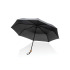 Mały bambusowy parasol 20.5" AWARE™ RPET Czarny P850.571  thumbnail