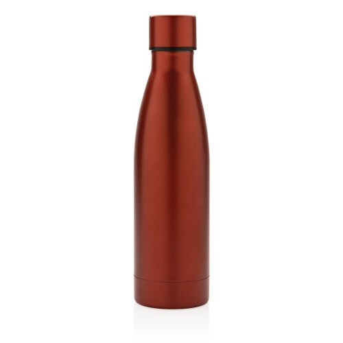 Próżniowa butelka sportowa 500 ml, stal nierdzewna z recyklingu red P433.274 (1)