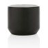 Kubek ceramiczny 350 ml czarny, biały P434.041 (2) thumbnail