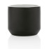 Kubek ceramiczny 350 ml czarny, biały P434.041 (2) thumbnail