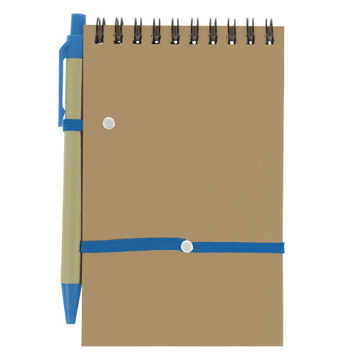 Notatnik, karteczki samoprzylepne, długopis błękitny V2718-23 (1)