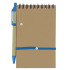 Notatnik, karteczki samoprzylepne, długopis błękitny V2718-23 (1) thumbnail