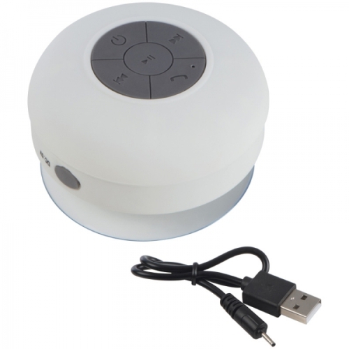 Głośnik łazienkowy Bluetooth biały 095206 (2)