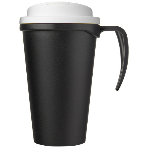 Americano® Grande 350 ml mug with spill-proof lid Czarny 21042101 (3)