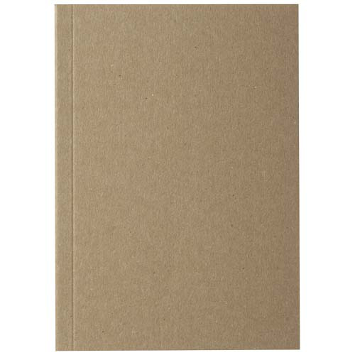 Notatnik A6 Novella Austen z miękką okładką z materiału z recyklingu, papier pakowy — 50 kartek Piasek pustyni 21026706 (2)