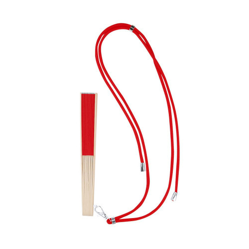 Wachlarz z bambusa Czerwony VA739-05 (1)