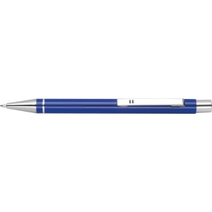 Metalowy długopis półżelowy Almeira niebieski