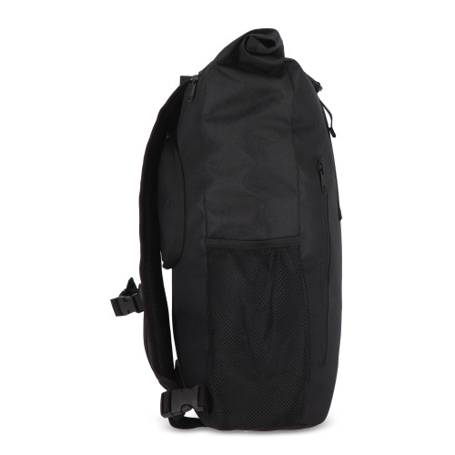 Plecak rowerowy R-PET 600D Rolltop 20L Czarny LT95351-N0002 (5)