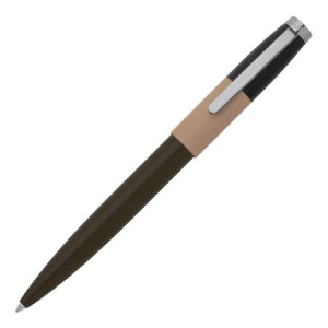 Długopis Brick Beige Khaki Black Beżowy