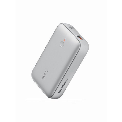 Power bank 20000 mAh Aukey Srebrny VAM14-32 