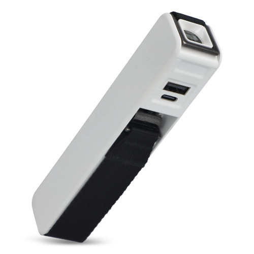 Travel Powerbank 2600 mAh 5 w 1 - waga samochodowa - latarka - linijka - miernik temperatury Biały LT95563-N0001 (3)