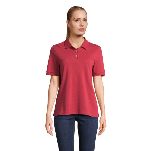 PACIFIC WOMEN POLO Folk Red Twin S04440-FR-XS 