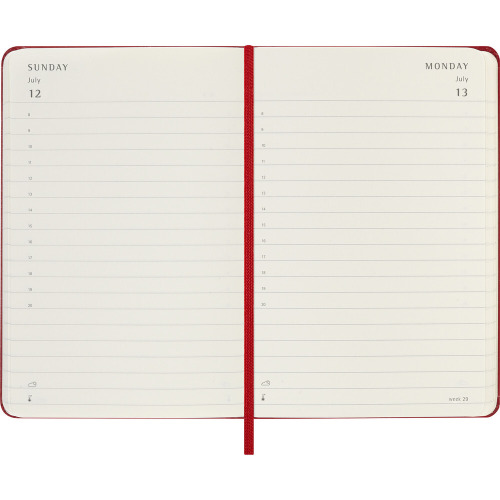 Kalendarz MOLESKINE Czerwony VM292-05/2026 (5)