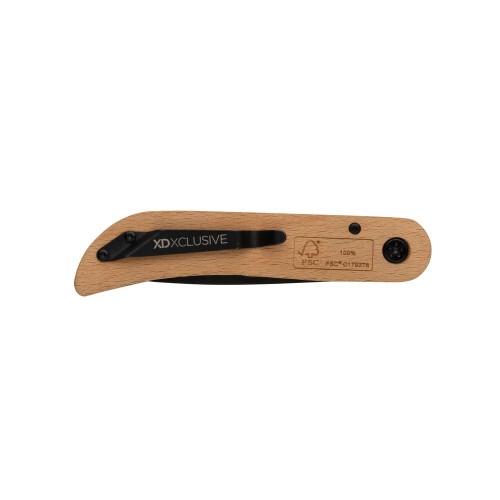 Drewniany nóż składany, scyzoryk Nemus brązowy P414.039 (4)