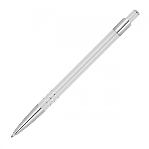 Długopis aluminiowy z recyklingu PAIGE Biały 1446906 (3)