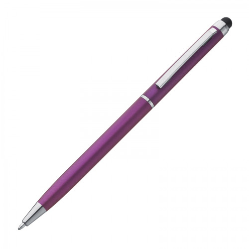 Długopis plastikowy touch pen KIMBERLY Fioletowy 1878612 (4)