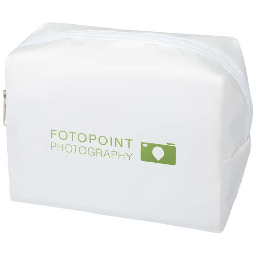 Muse kosmetyczka z certyfikatem GRS z tworzywa RPET  Złamana biel 12077102 (1)