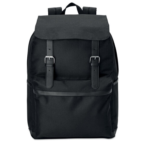 Modny plecak na laptop 17 cali czarny MO8567-03 
