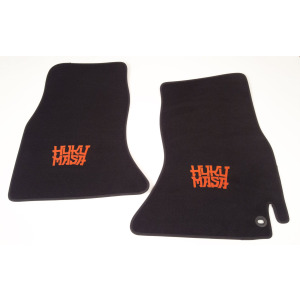 Dywaniki samochodowe welurowe exclusive z napisem lub logo