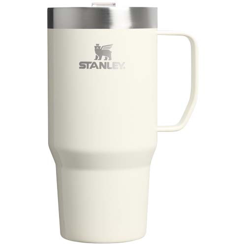 Termoizolowany kubek Stanley Everyday Suburban o pojemności 710 ml, wykonany z recyklingowanej stali nierdzewnej  Kremowy 10098510 