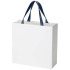 Torba papierowa Smartfold 210 g/m² z uchwytami ze wstążki i matowym laminowaniem – 31 x 12 x 31 cm Niebieski 1ZM01852 (2) thumbnail
