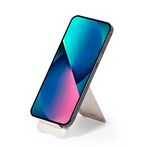 Kabel do ładowania i synchronizacji ze słomy pszenicznej, 3 adaptery w komplecie, stojak na telefon Neutralny V1358-00 (2)