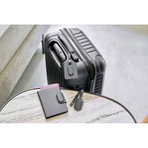 Etui na paszport z lokalizatorem Czarny VA517-03 (2)