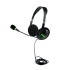 Zestaw słuchawkowy: słuchawki nauszne z mikrofonem czarny V0169-03  thumbnail