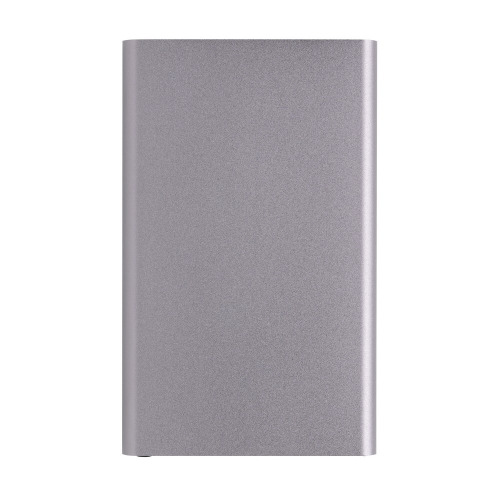 Power bank 4000 mAh z aluminium z recyklingu Szary P322.420 (3)