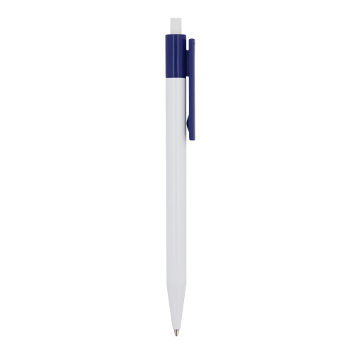 Długopis Kuma w mocnym kolorze Biały / ciemnoniebieski LT87877-N0110 (2)