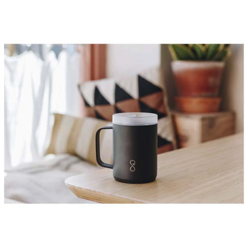 Ocean Bottle  izolowany kubek podróżny o pojemności 350 ml Obsidian Black 10081790 (7)