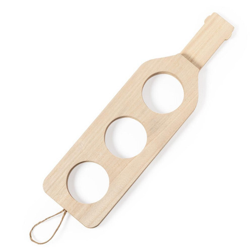 Drewniany stojak na butelki Jasnobrązowy V8232-18 (3)