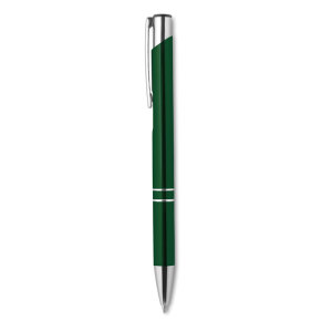 Długopis wciskany zielony