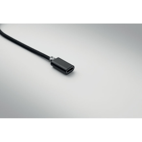 Brelok 3w1 kabel ładujący Czarny MO3150-03 (5)