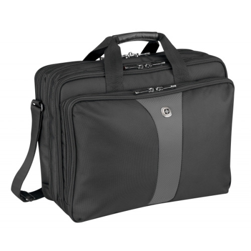 Torba na laptopa Wenger Legacy 17`, czarna/szara Czarny W600655 (2)