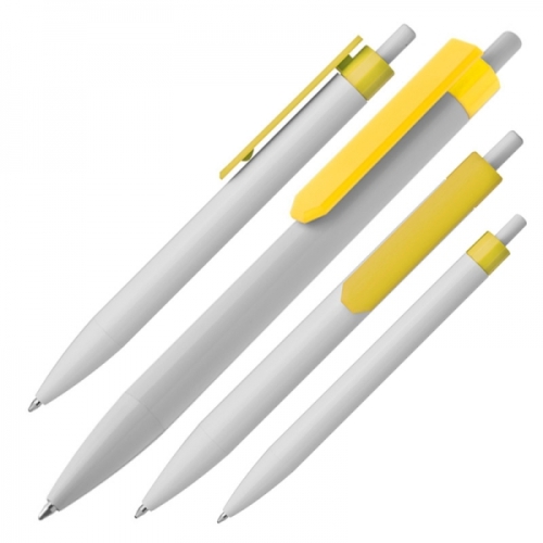 Długopis plastikowy SARAGOSSA żółty 444208 