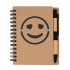 Notatnik ok. A6 "uśmiechnięta buzia" z długopisem czarny V7247-03 (3) thumbnail