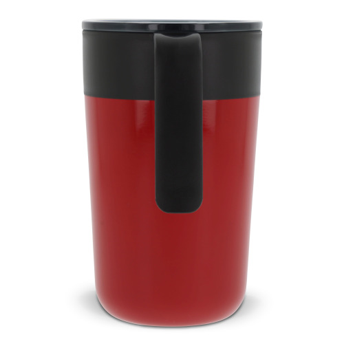 Kubek do kawy o podwójnych ściankach 400ml Ciemnoczerwony LT98834-N0020 (2)