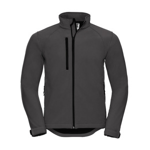 Kurtka Męska Klasyczna Softshell Wiatroszczelna