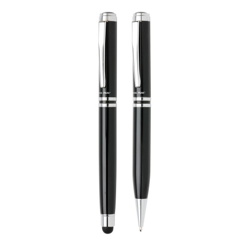 Zestaw piśmienny Swiss Peak Czarny P610.430 