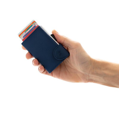 Etui na karty kredytowe i portfel C-Secure, ochrona RFID niebieski P850.515 (7)